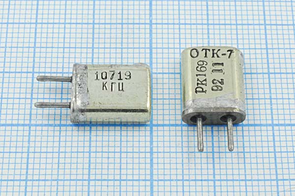 10719 \HC25U\\\\РК169МА\1Г --- Кварцевые резонаторы (пьезокерамические, диэлектрические, ПАВ (SAW), резонаторы из других пьезоматериалов)
