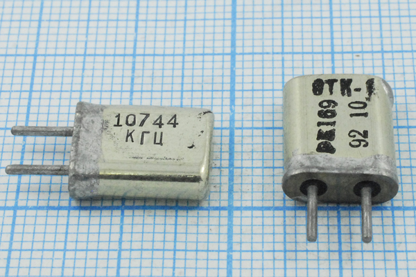 10744 \HC50U\S\ 30\\РК169МА\1Г --- Кварцевые резонаторы (пьезокерамические, диэлектрические, ПАВ (SAW), резонаторы из других пьезоматериалов)