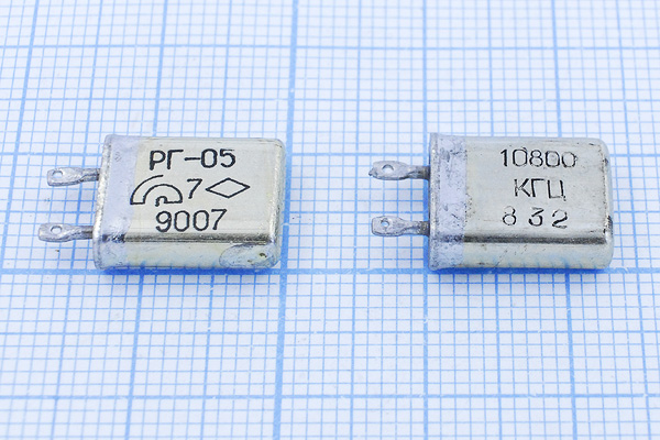 10800 \МВ\\ 15\ 20/-10~60C\РГ05МВ-14БП\1Г --- Кварцевые резонаторы (пьезокерамические, диэлектрические, ПАВ (SAW), резонаторы из других пьезоматериалов)