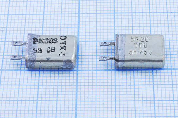 5120 \ МВ\S\ 50\100/-30~60C\РК353МВ-9БХ\1Г --- Кварцевые резонаторы (пьезокерамические, диэлектрические, ПАВ (SAW), резонаторы из других пьезоматериалов)