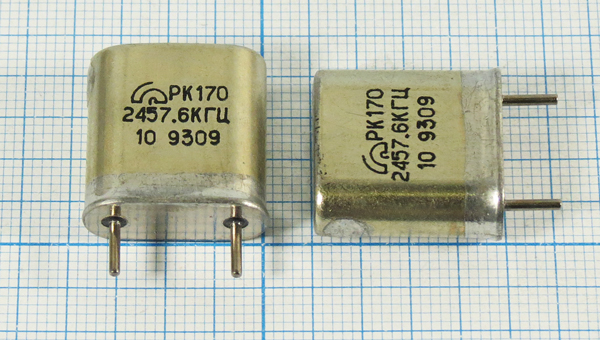 2457,6 \HC6U\\ 30\ 40/-10~60C\РК170БА-8АТ\1Г --- Кварцевые резонаторы (пьезокерамические, диэлектрические, ПАВ (SAW), резонаторы из других пьезоматериалов)
