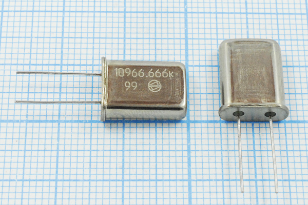 10966,666 \HC49U\S\\\РК374МД\1Г --- Кварцевые резонаторы (пьезокерамические, диэлектрические, ПАВ (SAW), резонаторы из других пьезоматериалов)