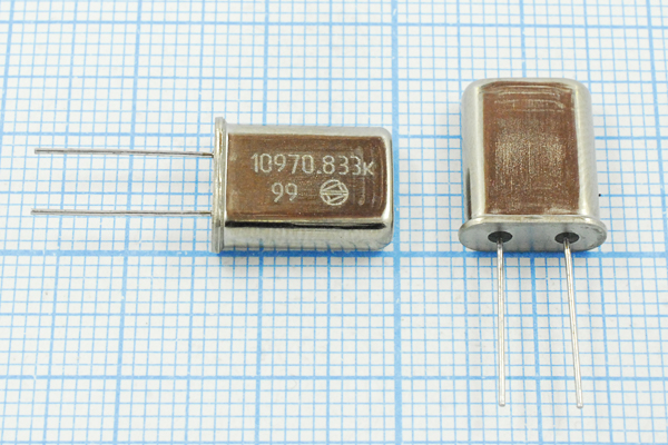 10970,833 \HC49U\S\\\РК374МД\1Г --- Кварцевые резонаторы (пьезокерамические, диэлектрические, ПАВ (SAW), резонаторы из других пьезоматериалов)