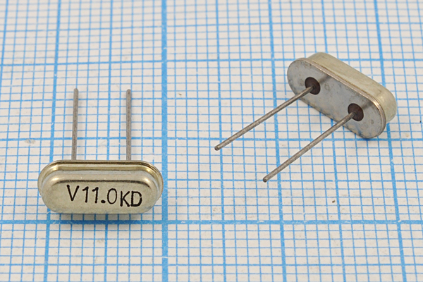 11000 \HC49S3\20\\\\1Г (V11.0KD) --- Кварцевые резонаторы (пьезокерамические, диэлектрические, ПАВ (SAW), резонаторы из других пьезоматериалов)