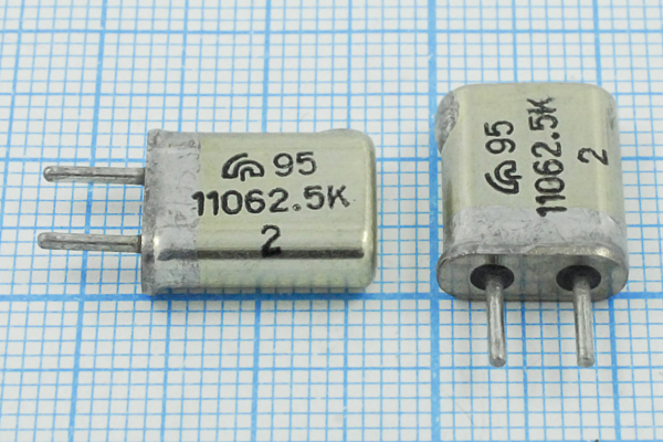 11062,5 \HC25U\\\\МА\1Г --- Кварцевые резонаторы (пьезокерамические, диэлектрические, ПАВ (SAW), резонаторы из других пьезоматериалов)