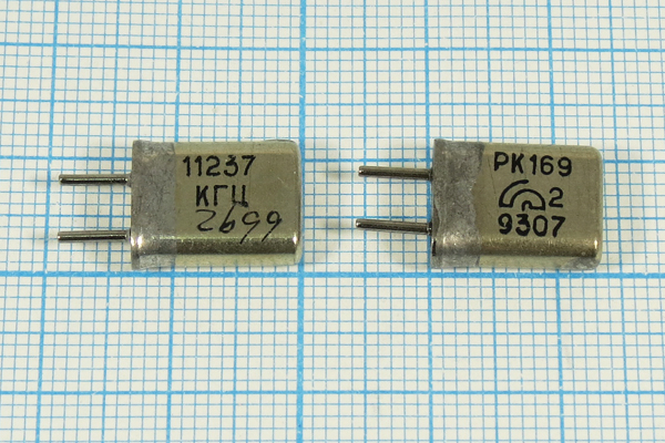 11237 \HC25U\\\\РК169МА\1Г --- Кварцевые резонаторы (пьезокерамические, диэлектрические, ПАВ (SAW), резонаторы из других пьезоматериалов)