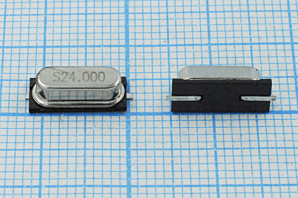 24000 \SMD49S4\S\ 20\ 30/-20~70C\49S-SMD\1Г (S) --- Кварцевые резонаторы (пьезокерамические, диэлектрические, ПАВ (SAW), резонаторы из других пьезоматериалов)