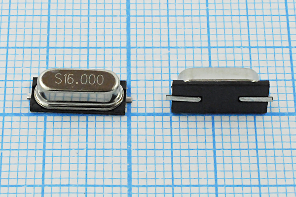16000 \SMD49S4\16\ 30\\49S-SMD\1Г (S) --- Кварцевые резонаторы (пьезокерамические, диэлектрические, ПАВ (SAW), резонаторы из других пьезоматериалов)
