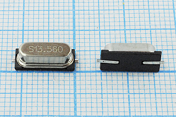 13560 \SMD49S4\30\ 20\ 20/-20~70C\49S-SMD\1Г --- Кварцевые резонаторы (пьезокерамические, диэлектрические, ПАВ (SAW), резонаторы из других пьезоматериалов)