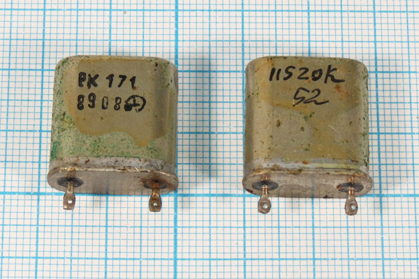 11520 \БВ\\\\РК171БВ\1Г бу --- Кварцевые резонаторы (пьезокерамические, диэлектрические, ПАВ (SAW), резонаторы из других пьезоматериалов)