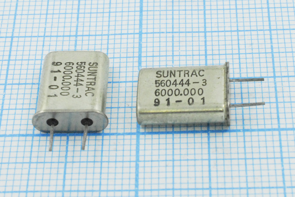 6000 \HC49U\30\\\SA[SUNNY]\1Г 5мм (SUNTRAC 6000.00 --- Кварцевые резонаторы (пьезокерамические, диэлектрические, ПАВ (SAW), резонаторы из других пьезоматериалов)