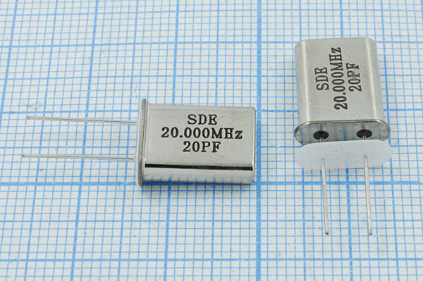 20000 \HC49U\20\ 30\ 20/-20~70C\49U[SDE]\1Г +IS --- Кварцевые резонаторы (пьезокерамические, диэлектрические, ПАВ (SAW), резонаторы из других пьезоматериалов)