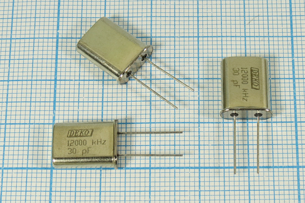 12000 \HC49U\30\  5\ 40/-40~70C\РК374МД-4ВТ\1Г --- Кварцевые резонаторы (пьезокерамические, диэлектрические, ПАВ (SAW), резонаторы из других пьезоматериалов)