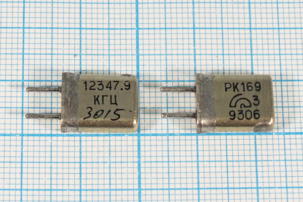 12347,9 \HC50U\\\\РК169МА\1Г --- Кварцевые резонаторы (пьезокерамические, диэлектрические, ПАВ (SAW), резонаторы из других пьезоматериалов)