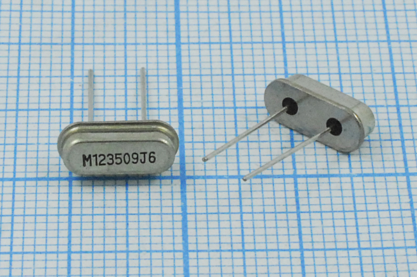 12352 \HC49S3\18\\\\1Г (M123509J6) --- Кварцевые резонаторы (пьезокерамические, диэлектрические, ПАВ (SAW), резонаторы из других пьезоматериалов)