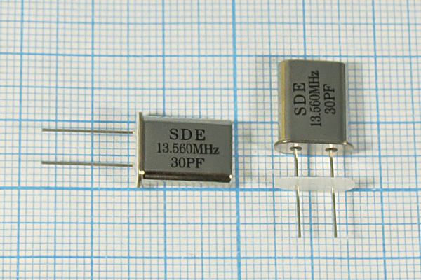 13560 \HC49U\30\ 30\ 20/-20~70C\49U[SDE]\1Г +IS --- Кварцевые резонаторы (пьезокерамические, диэлектрические, ПАВ (SAW), резонаторы из других пьезоматериалов)