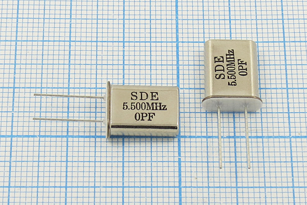 5500 \HC49U\S\ 30\ 20/-20~70C\49U[SDE]\1Г +IS --- Кварцевые резонаторы (пьезокерамические, диэлектрические, ПАВ (SAW), резонаторы из других пьезоматериалов)