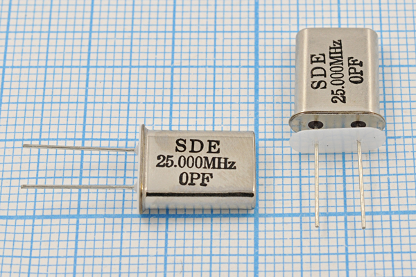25000 \HC49U\S\ 30\ 20/-20~70C\49U[SDE]\1Г +IS --- Кварцевые резонаторы (пьезокерамические, диэлектрические, ПАВ (SAW), резонаторы из других пьезоматериалов)