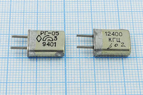 12400 \HC25U\\\\РГ05МА\1Г --- Кварцевые резонаторы (пьезокерамические, диэлектрические, ПАВ (SAW), резонаторы из других пьезоматериалов)