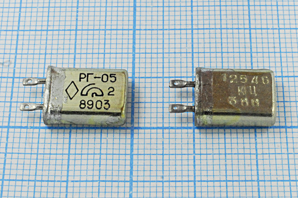 12546 \МВ\\ 15\ 50/-60~85C\РГ05МВ-14ЕТ\1Г --- Кварцевые резонаторы (пьезокерамические, диэлектрические, ПАВ (SAW), резонаторы из других пьезоматериалов)