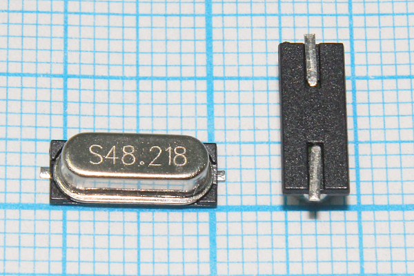 48218 \SMD49S4\10\ 10\ 30/-10~60C\49S-SMD\3Г --- Кварцевые резонаторы (пьезокерамические, диэлектрические, ПАВ (SAW), резонаторы из других пьезоматериалов)