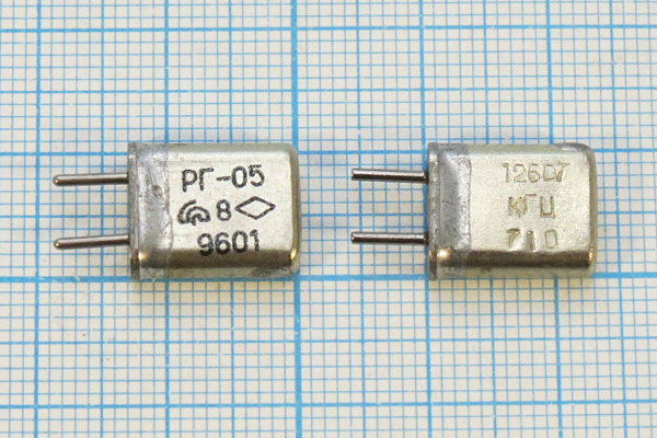 12607 \HC25U\\\\РГ05МА\1Г --- Кварцевые резонаторы (пьезокерамические, диэлектрические, ПАВ (SAW), резонаторы из других пьезоматериалов)