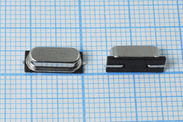 20000 \SMD49S4\16\ 15\\\1Г (20.000r1) --- Кварцевые резонаторы (пьезокерамические, диэлектрические, ПАВ (SAW), резонаторы из других пьезоматериалов)