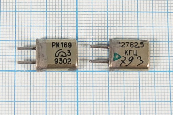 12762,5 \HC25U\\\\РК169МА\1Г --- Кварцевые резонаторы (пьезокерамические, диэлектрические, ПАВ (SAW), резонаторы из других пьезоматериалов)