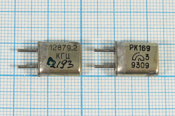 12879,2 \HC25U\\\\РК169МА\1Г --- Кварцевые резонаторы (пьезокерамические, диэлектрические, ПАВ (SAW), резонаторы из других пьезоматериалов)