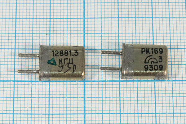 12881,3 \HC25U\\\\РК169МА\1Г --- Кварцевые резонаторы (пьезокерамические, диэлектрические, ПАВ (SAW), резонаторы из других пьезоматериалов)
