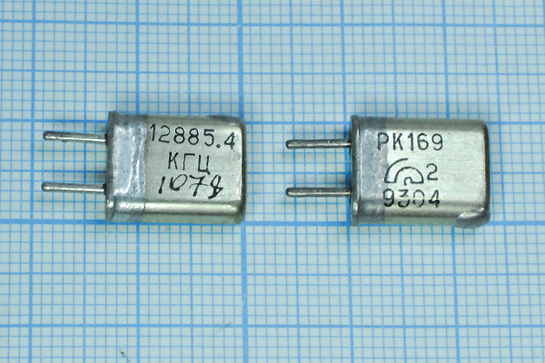 12885,4 \HC50U\\\\РК169МА\1Г --- Кварцевые резонаторы (пьезокерамические, диэлектрические, ПАВ (SAW), резонаторы из других пьезоматериалов)