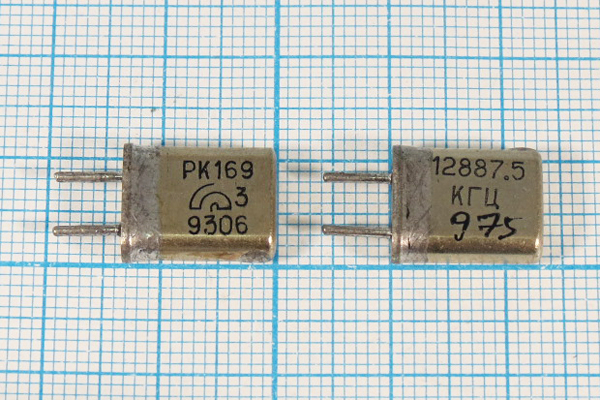 12887,5 \HC25U\\\\РК169МА\1Г --- Кварцевые резонаторы (пьезокерамические, диэлектрические, ПАВ (SAW), резонаторы из других пьезоматериалов)