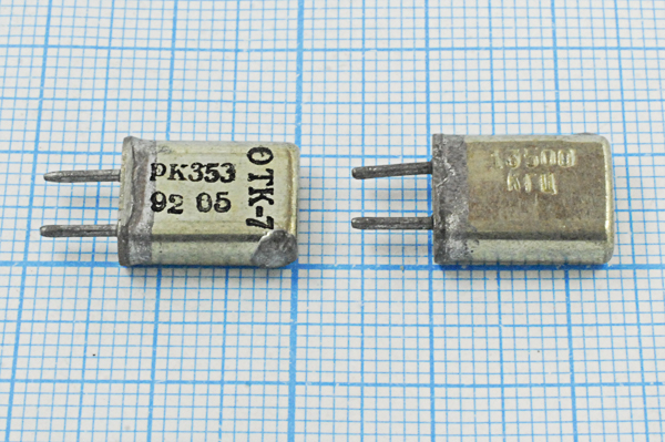 13500 \HC25U\\\\РК353МА\1Г --- Кварцевые резонаторы (пьезокерамические, диэлектрические, ПАВ (SAW), резонаторы из других пьезоматериалов)