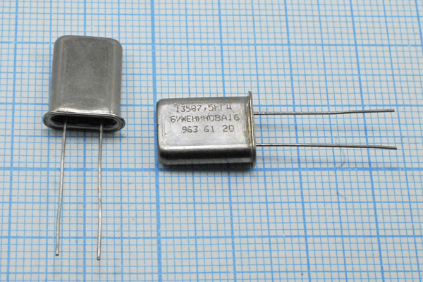 13587,5 \HC43U\S\ 15\\РК374МД\1Г --- Кварцевые резонаторы (пьезокерамические, диэлектрические, ПАВ (SAW), резонаторы из других пьезоматериалов)