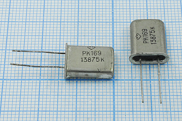13875 \HC49U\\\\РК169МД\1Г --- Кварцевые резонаторы (пьезокерамические, диэлектрические, ПАВ (SAW), резонаторы из других пьезоматериалов)
