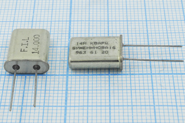 14000 \HC49U\S\ 30\\\1Г (FIL) --- Кварцевые резонаторы (пьезокерамические, диэлектрические, ПАВ (SAW), резонаторы из других пьезоматериалов)