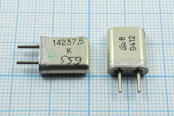 14237,5 \HC25U\\\\МА\1Г --- Кварцевые резонаторы (пьезокерамические, диэлектрические, ПАВ (SAW), резонаторы из других пьезоматериалов)