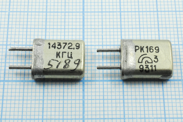 14372,9 \HC25U\\\\РК169МА\1Г --- Кварцевые резонаторы (пьезокерамические, диэлектрические, ПАВ (SAW), резонаторы из других пьезоматериалов)