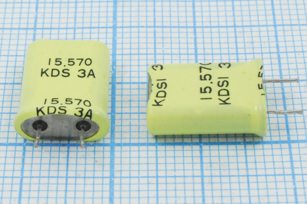 15570 \HC49U\\\\HC-49U[KDS]\1Г 4мм +SL (15.570 KDS --- Кварцевые резонаторы (пьезокерамические, диэлектрические, ПАВ (SAW), резонаторы из других пьезоматериалов)