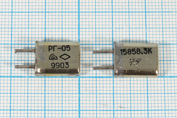 15858,3 \HC25U\\\\РГ05МА\1Г --- Кварцевые резонаторы (пьезокерамические, диэлектрические, ПАВ (SAW), резонаторы из других пьезоматериалов)