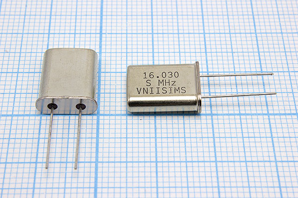 16030 \HC49U\S\ 15\ 30/-40~70C\РПК01МД-6ВС\1Г --- Кварцевые резонаторы (пьезокерамические, диэлектрические, ПАВ (SAW), резонаторы из других пьезоматериалов)