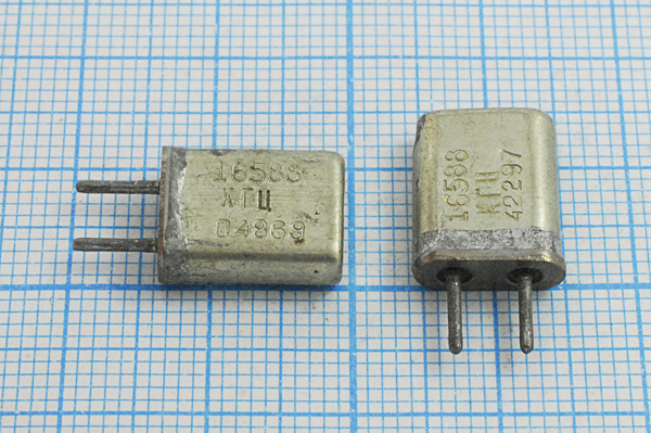 16588 \HC25U\\\\РК169МА\1Г (16588 КГЦ) --- Кварцевые резонаторы (пьезокерамические, диэлектрические, ПАВ (SAW), резонаторы из других пьезоматериалов)