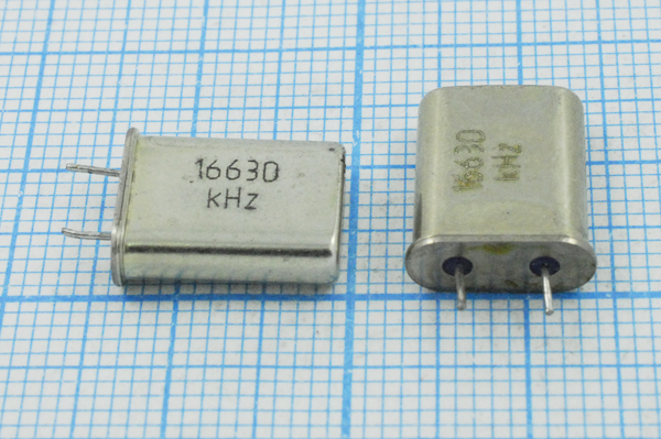 16630 \HC49U\S\\\\1Г 4мм --- Кварцевые резонаторы (пьезокерамические, диэлектрические, ПАВ (SAW), резонаторы из других пьезоматериалов)