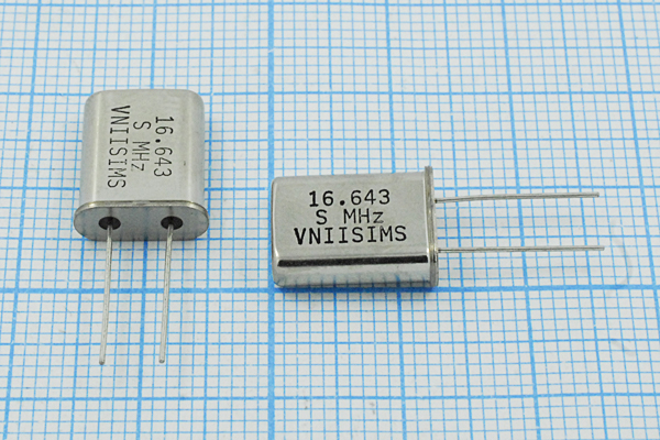 16643,3 \HC49U\S\ 15\ 30/-40~70C\РПК01МД-6ВС\1Г --- Кварцевые резонаторы (пьезокерамические, диэлектрические, ПАВ (SAW), резонаторы из других пьезоматериалов)