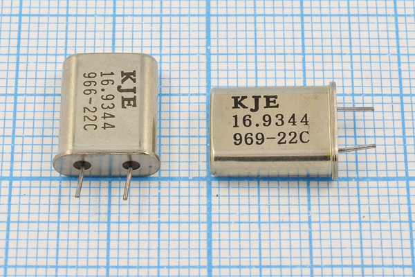 16934,4 \HC49U\22\\\\1Г 4мм (KJE) --- Кварцевые резонаторы (пьезокерамические, диэлектрические, ПАВ (SAW), резонаторы из других пьезоматериалов)