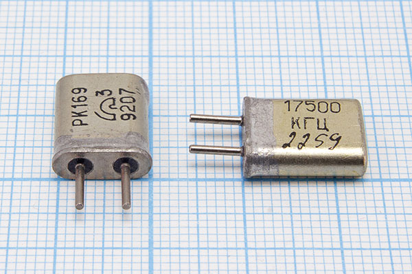 17500 \HC25U\\\\РК169МА\1Г --- Кварцевые резонаторы (пьезокерамические, диэлектрические, ПАВ (SAW), резонаторы из других пьезоматериалов)