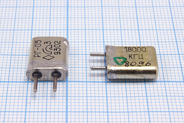 18000 \HC25U\S\ 30\ 40/-10~60C\РГ05МА-8АТ\1Г --- Кварцевые резонаторы (пьезокерамические, диэлектрические, ПАВ (SAW), резонаторы из других пьезоматериалов)
