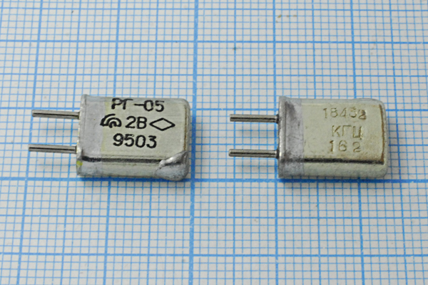 18432 \HC25U\\\\РГ05МА\ --- Кварцевые резонаторы (пьезокерамические, диэлектрические, ПАВ (SAW), резонаторы из других пьезоматериалов)