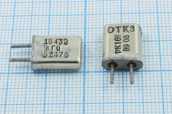 18432 \HC25U\\\\РК169МА\1Г --- Кварцевые резонаторы (пьезокерамические, диэлектрические, ПАВ (SAW), резонаторы из других пьезоматериалов)