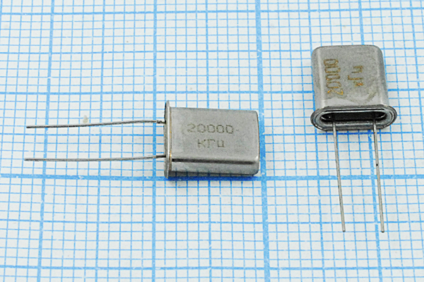 20000 \HC45U\\\\РК45[HC45U]\ХСР 1Г (20000 кГц) --- Кварцевые резонаторы (пьезокерамические, диэлектрические, ПАВ (SAW), резонаторы из других пьезоматериалов)